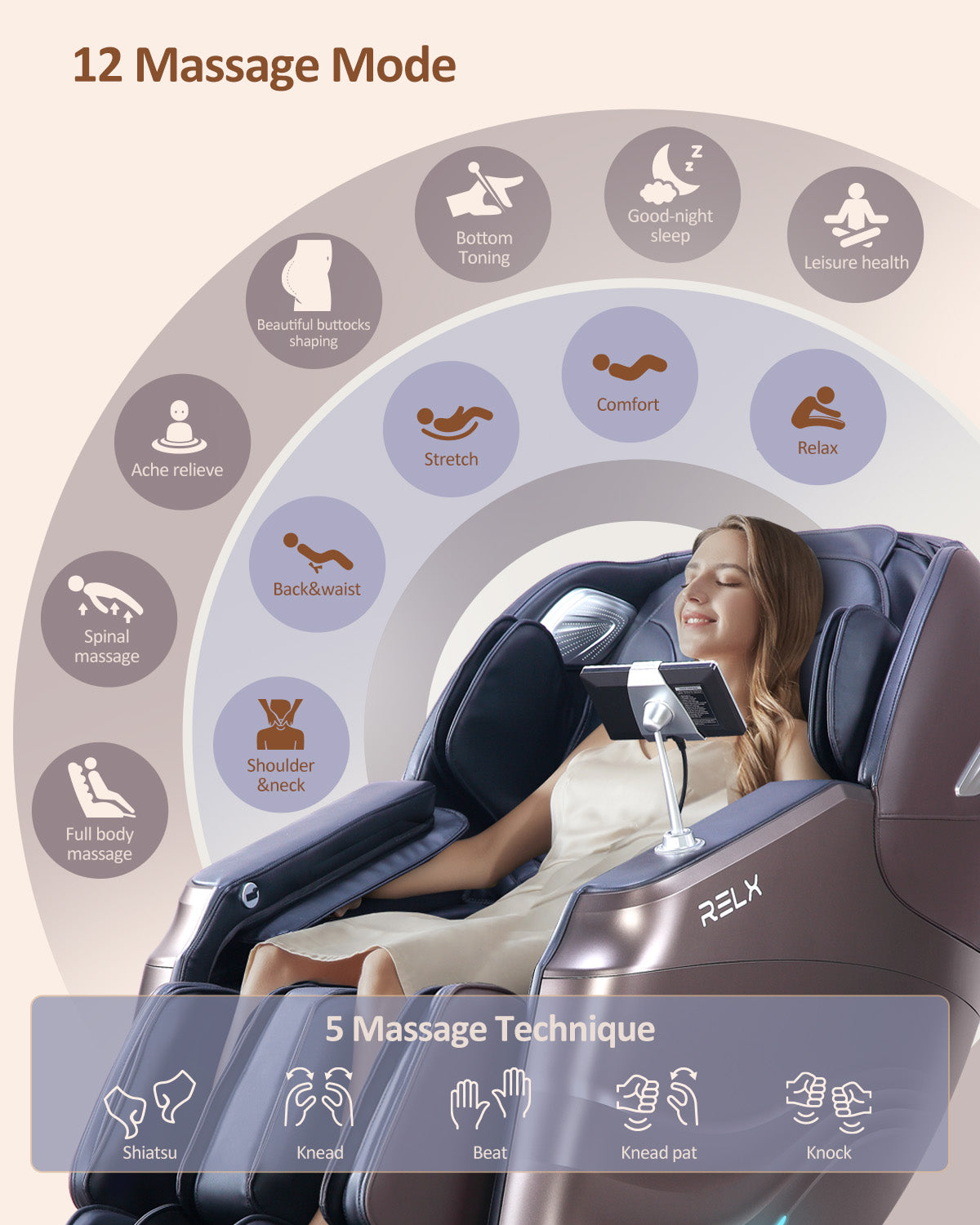 RELX Mars Pro Intelligent Massage Chair