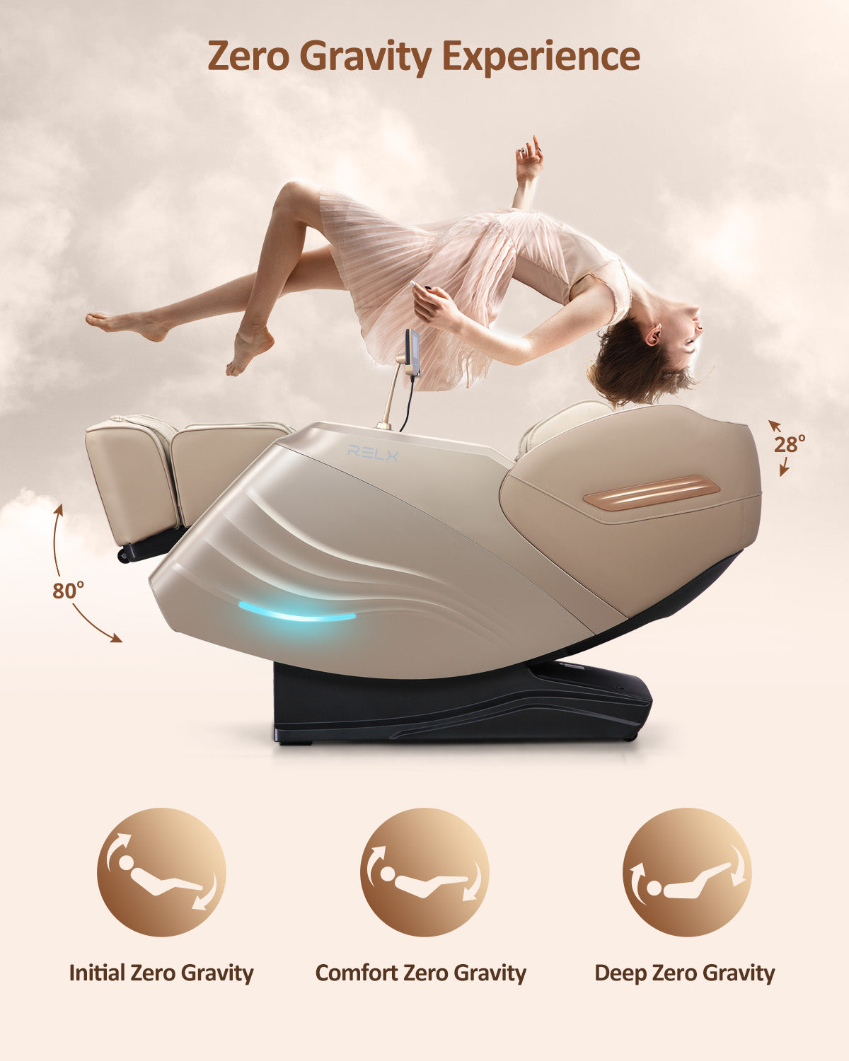 RELX Mars Pro AI Voice Controlled Massage Chair