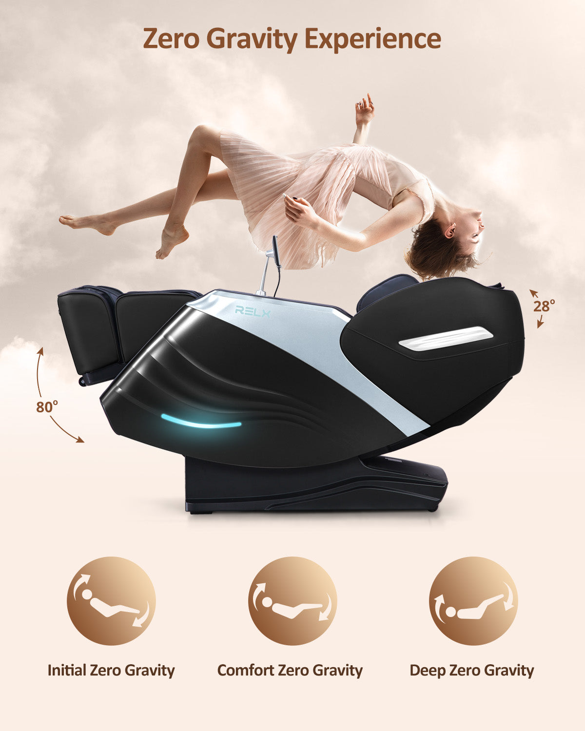 RELX Mars Pro AI Voice Controlled Massage Chair